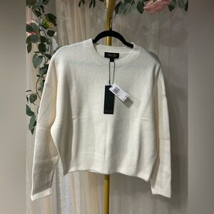 Truth Women's Cream Crew Neck Sweater